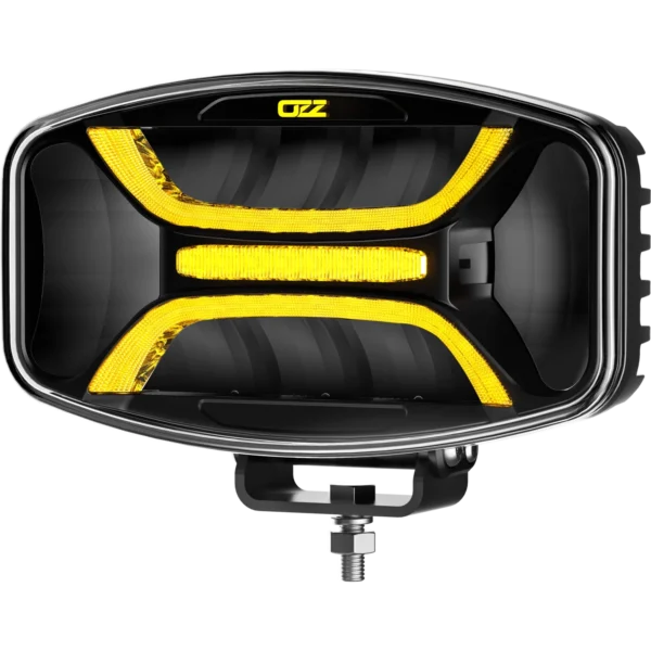 OZZ XO1 P LED fjernlys 8" m/ varsellys