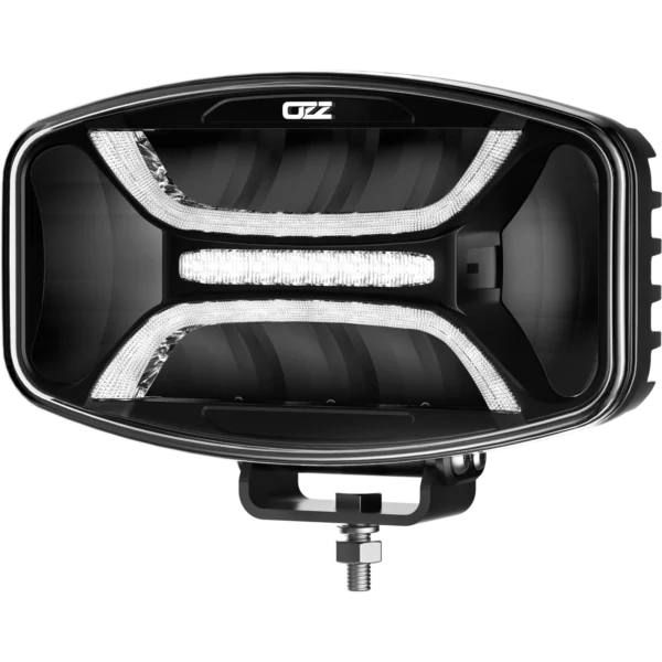 OZZ XO1 P LED fjernlys 8" m/ varsellys