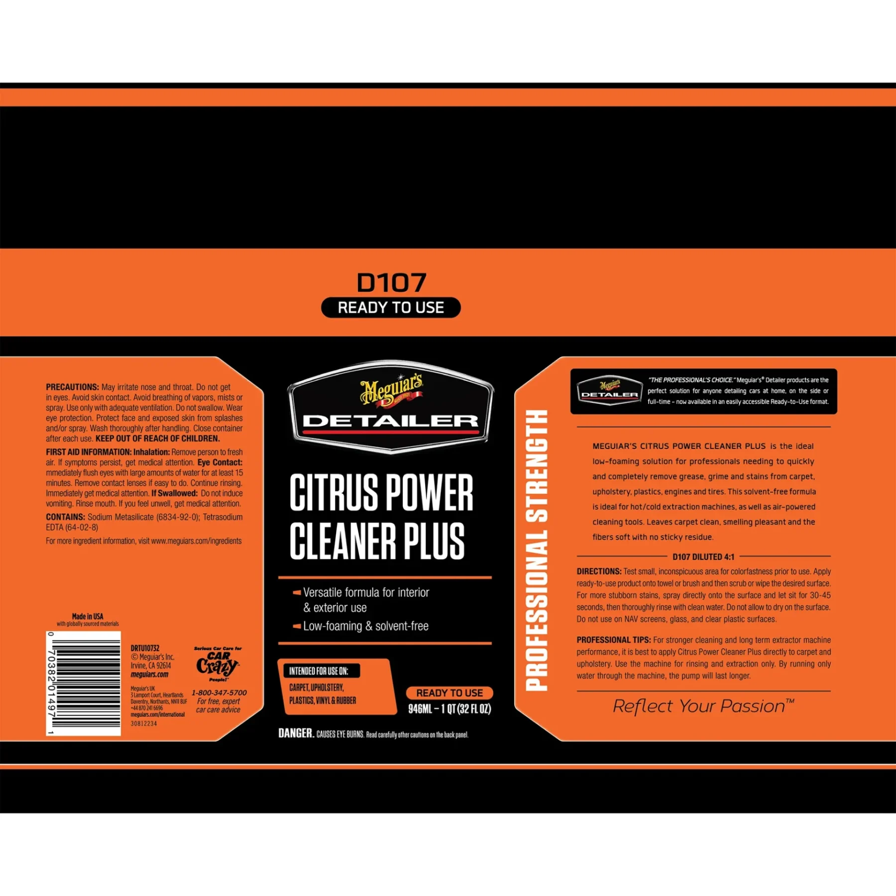 Meguiar's Citrus Power Cleaner Plus - Bilde 8