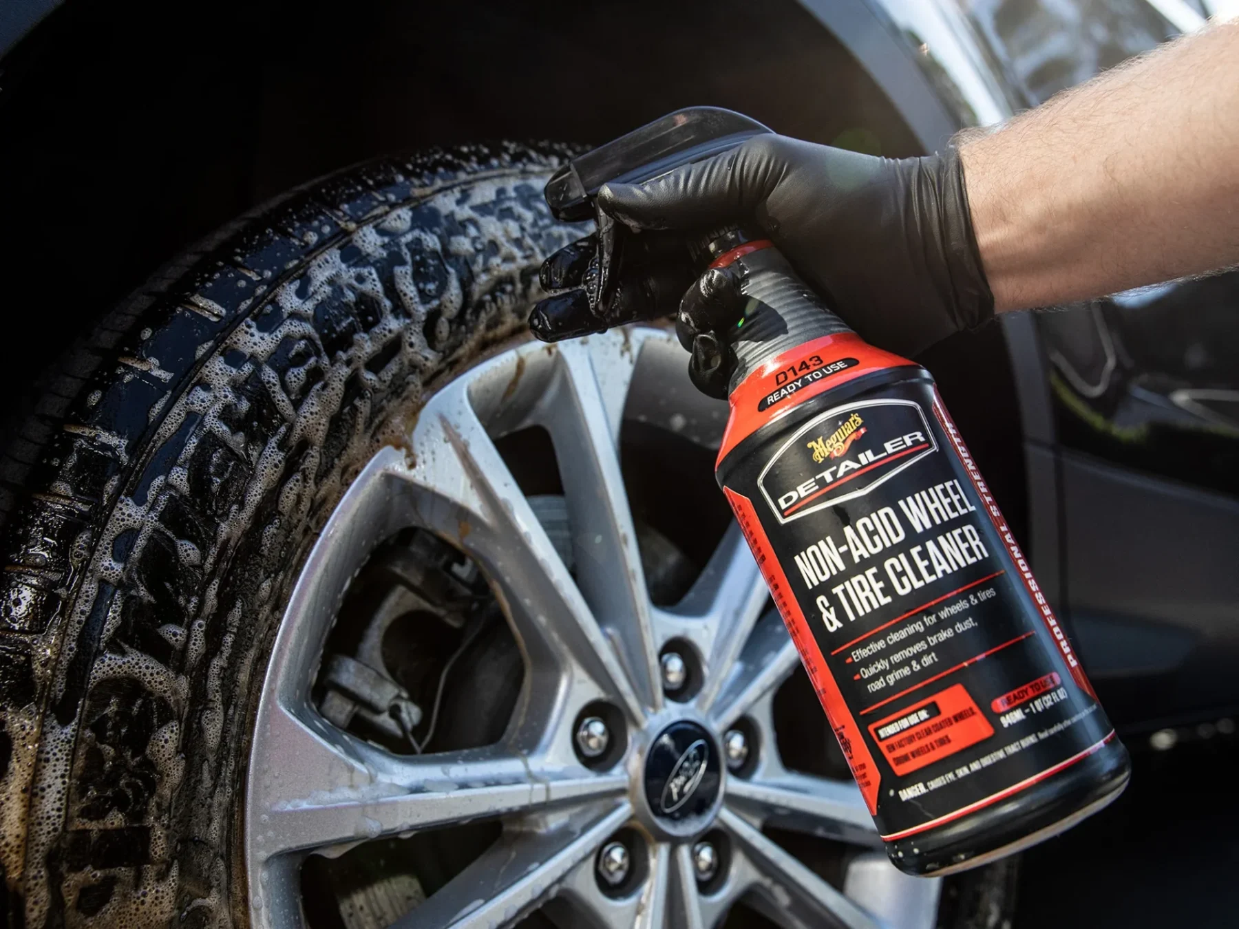 Meguiar's Non-Acid Wheel & Tire Cleaner - Bilde 3
