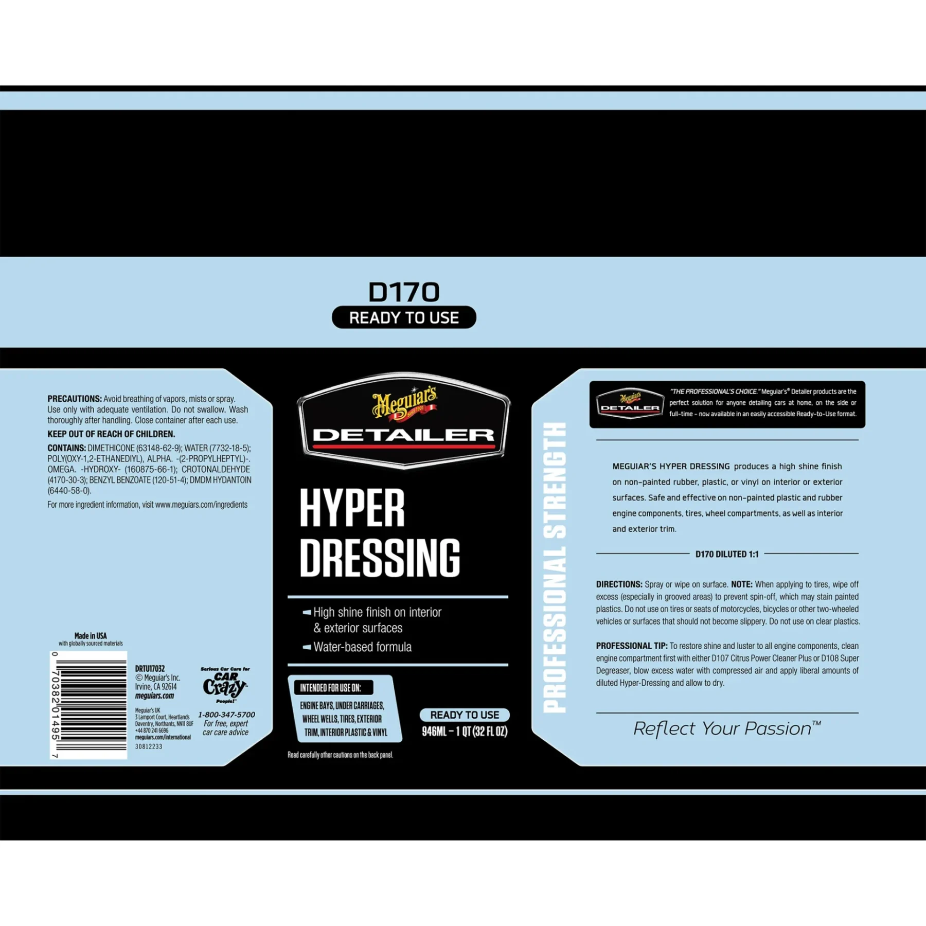Meguiar's Hyper Dressing - Bilde 6