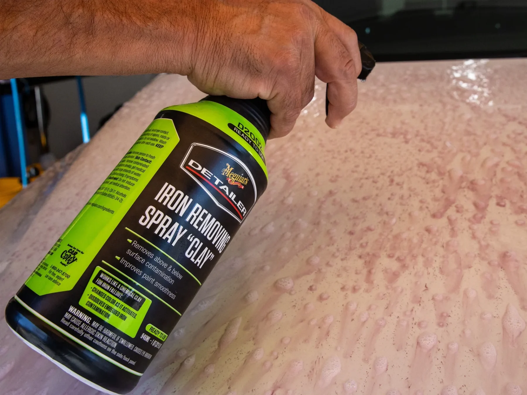 Meguiar's Iron Removing Spray Clay - Bilde 3