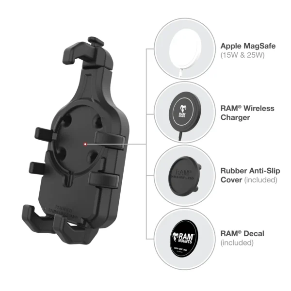 RAM® Quick-Grip™ Pro Phone Holder m/B kule