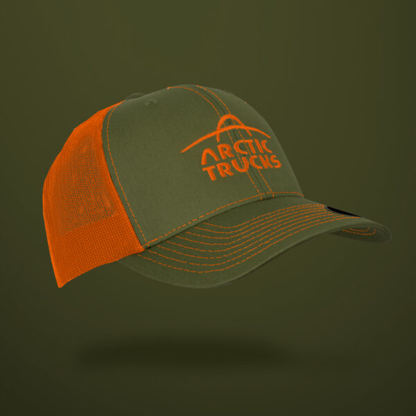 Arctic Trucks Classics™ Retro Trucker Cap grønn/oransje