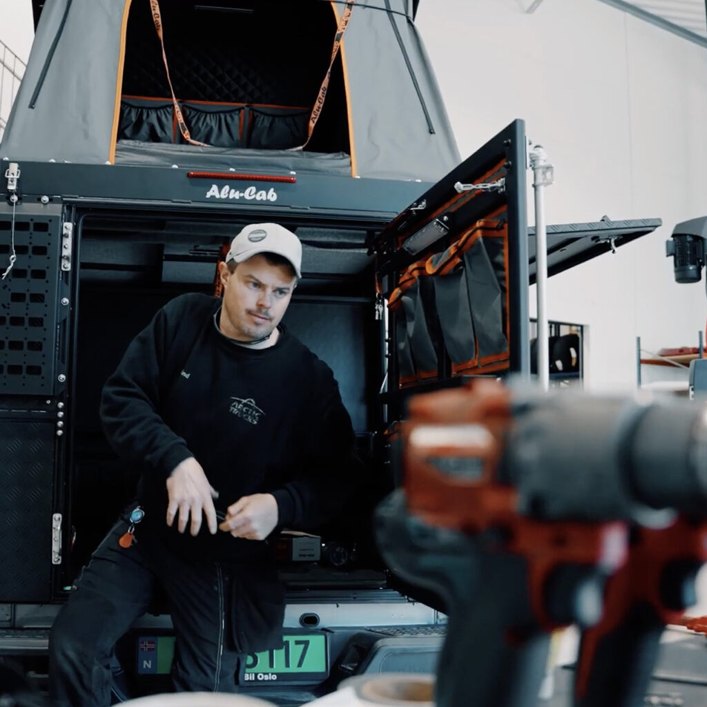 Utstyrsmontør hos Arctic Trucks