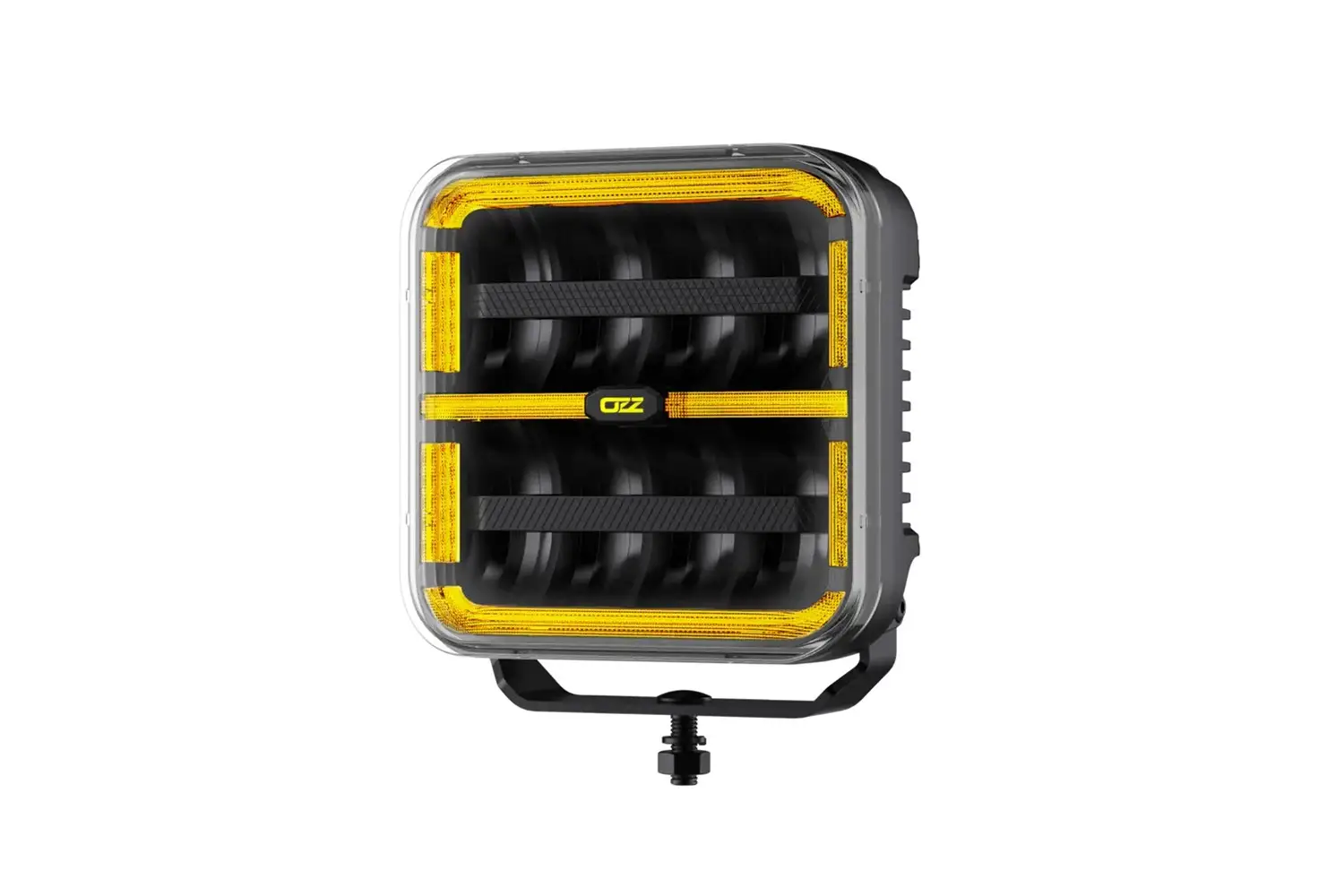 OZZ SQR 7" fjernlys med park- og varsellys - Bilde 7