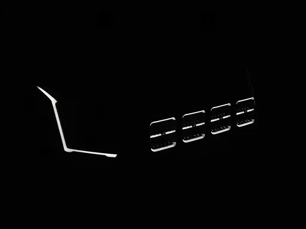 OZZ SQR 7" fjernlys med park- og varsellys - Bilde 9