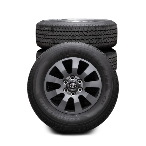 Avmonrterte originalhjul LC250