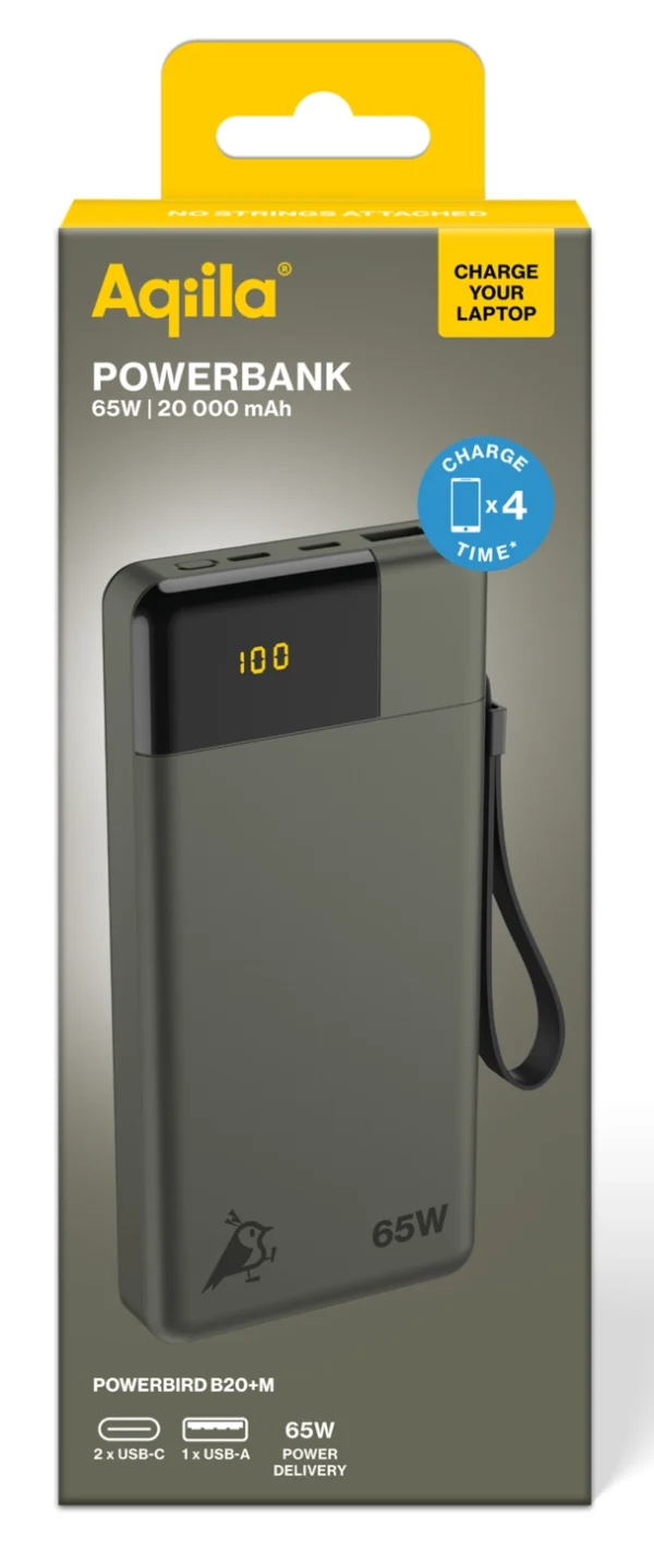 Aqiila Powerbird B20M+ 20000 mAh 65W