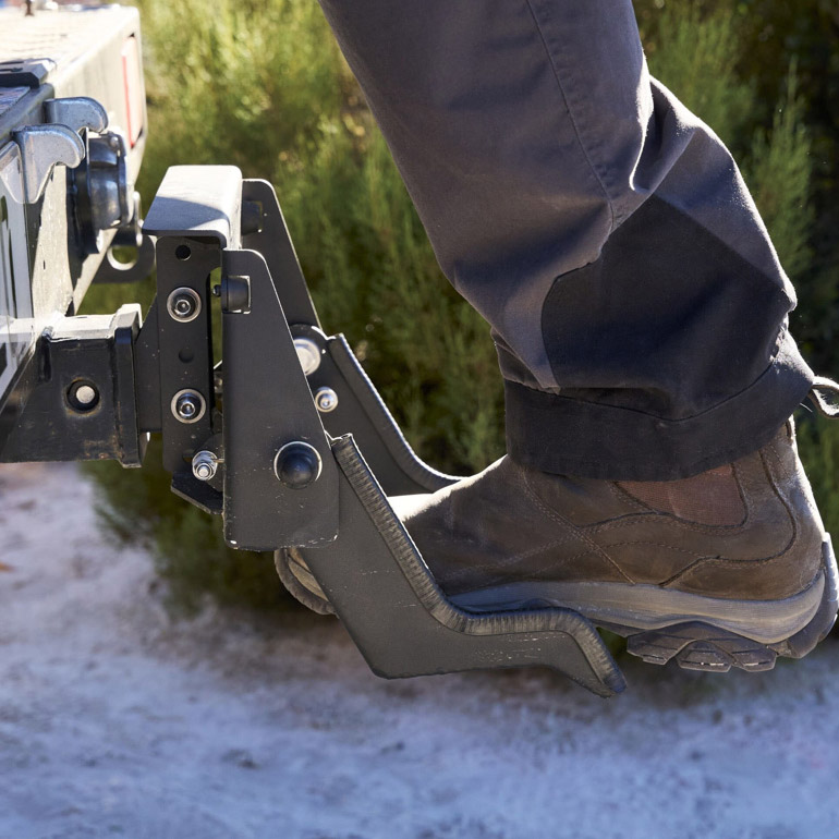 Alu-Cab stigtrinn for hengerfeste