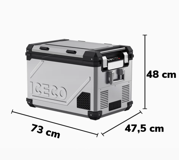 Iceco 55L Dual-Zone kjøleboks