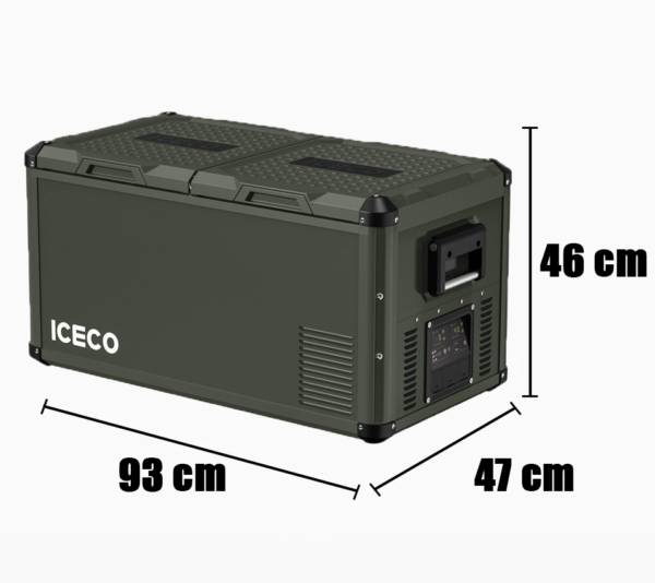 Iceco 75L Dual-Zone kjøleboks