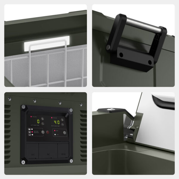 Iceco 75L Dual-Zone kjøleboks