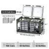 Iceco 75L Dual-Zone kjøleboks