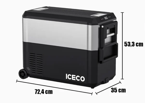 Iceco kjøleboks 50L sort