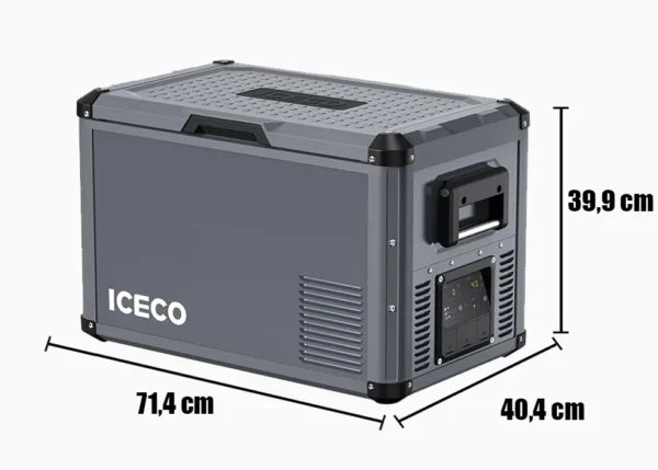 Iceco kjøleboks 35L grå