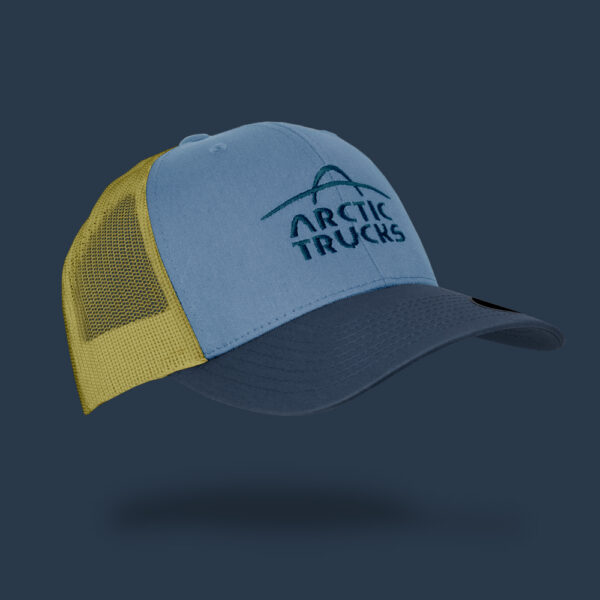 Arctic Trucks Classics™ Retro Trucker Cap Light Blue/Khaki/Navy